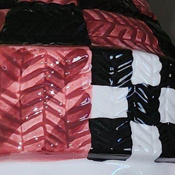 Vintage Kitchen Food Containers, World Bazaars Winter Snowman Ceramic Cookie Jar - Picture 9 of 9